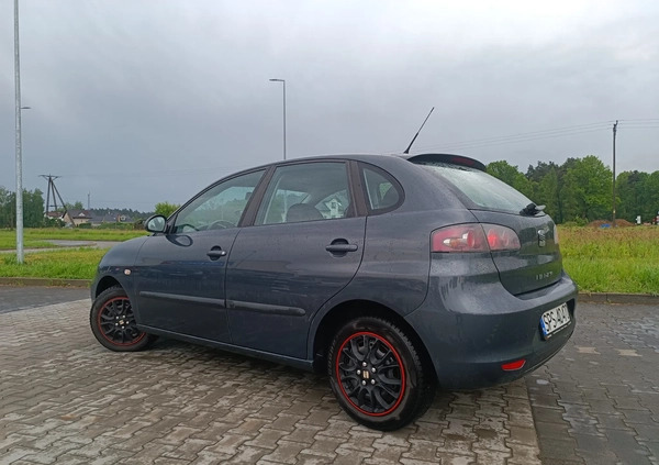 Seat Ibiza cena 12500 przebieg: 231000, rok produkcji 2008 z Elbląg małe 46